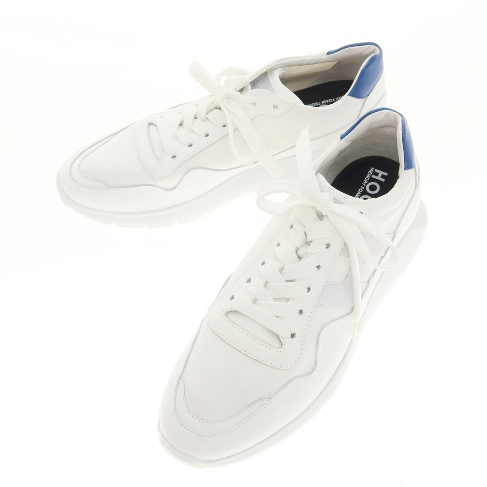 【楽天市場】【中古】【未使用】ホーガン Hogan スニーカー ホワイトxブルー【サイズ7 1/2】【WHT】【S/S/A/W】【状態ランクS