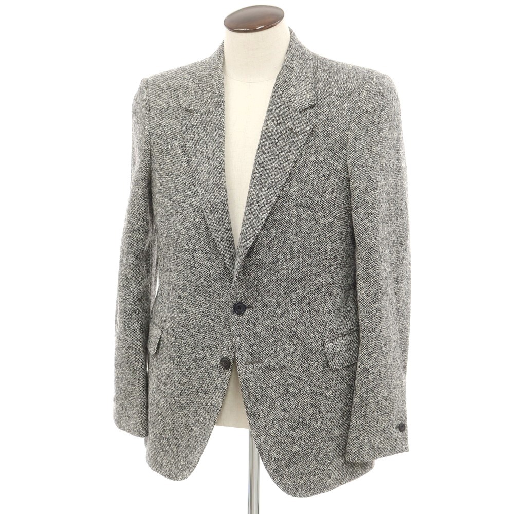 【アレキサンダーマックイーン】グレー テーラードジャケット Alexander McQueen アレキサンダーマックイーン テーラードジャケット