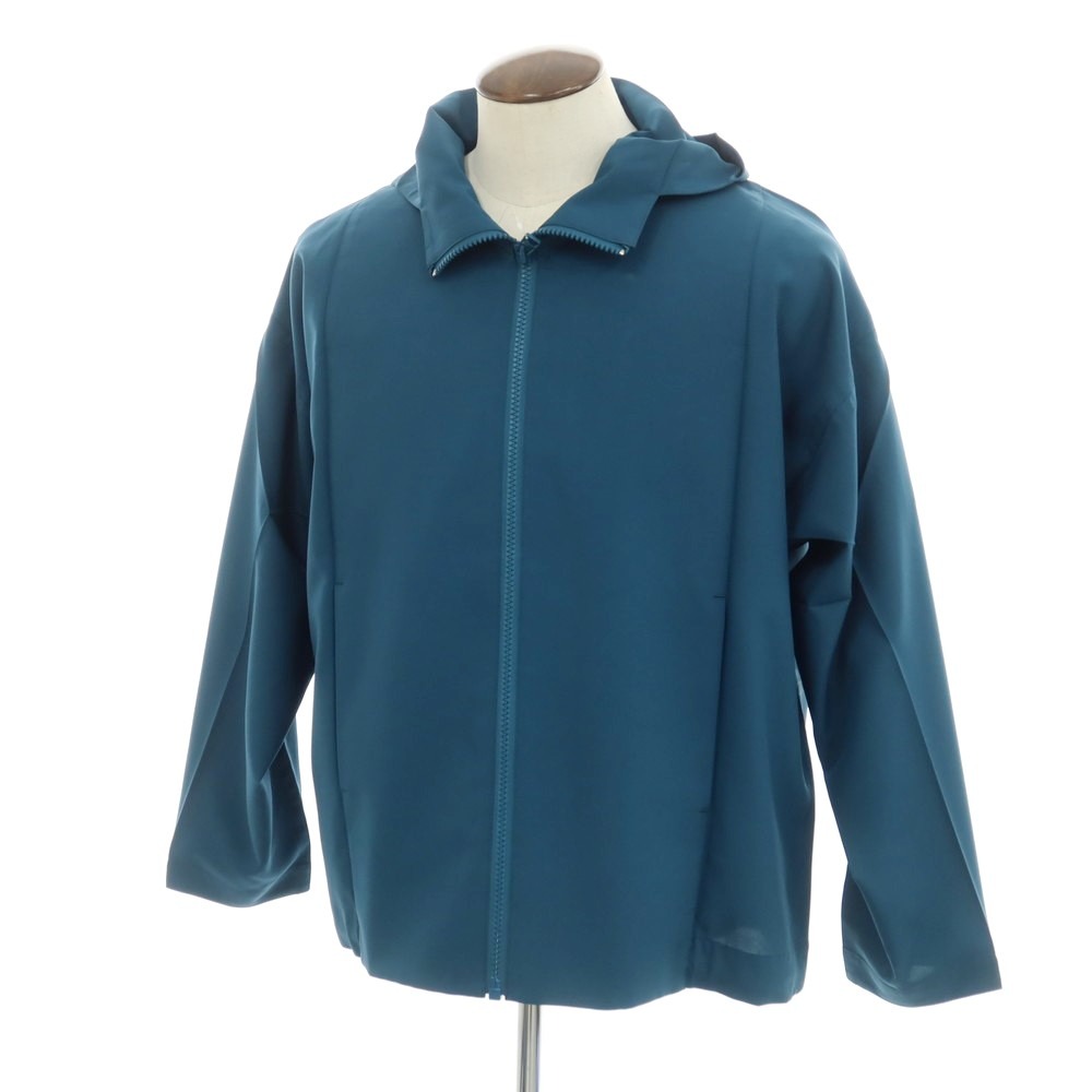 【中古】アイム メン IM MEN 2024年春夏 ジップアップ ブルゾン ブルーグリーン【サイズ表記なし（L位）】【GRN】【S/S】【状態ランクA】【メンズ】【758778】
