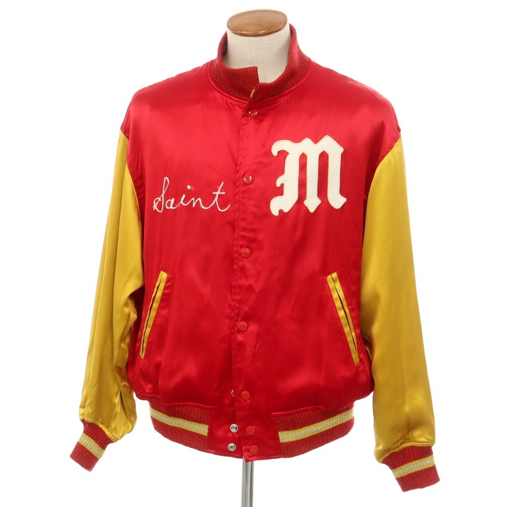 セントマイケル　サテンジャケット　スカジャン 美品 SAINT MICHAEL セントマイケル ジャケット サイズ:L 23AW