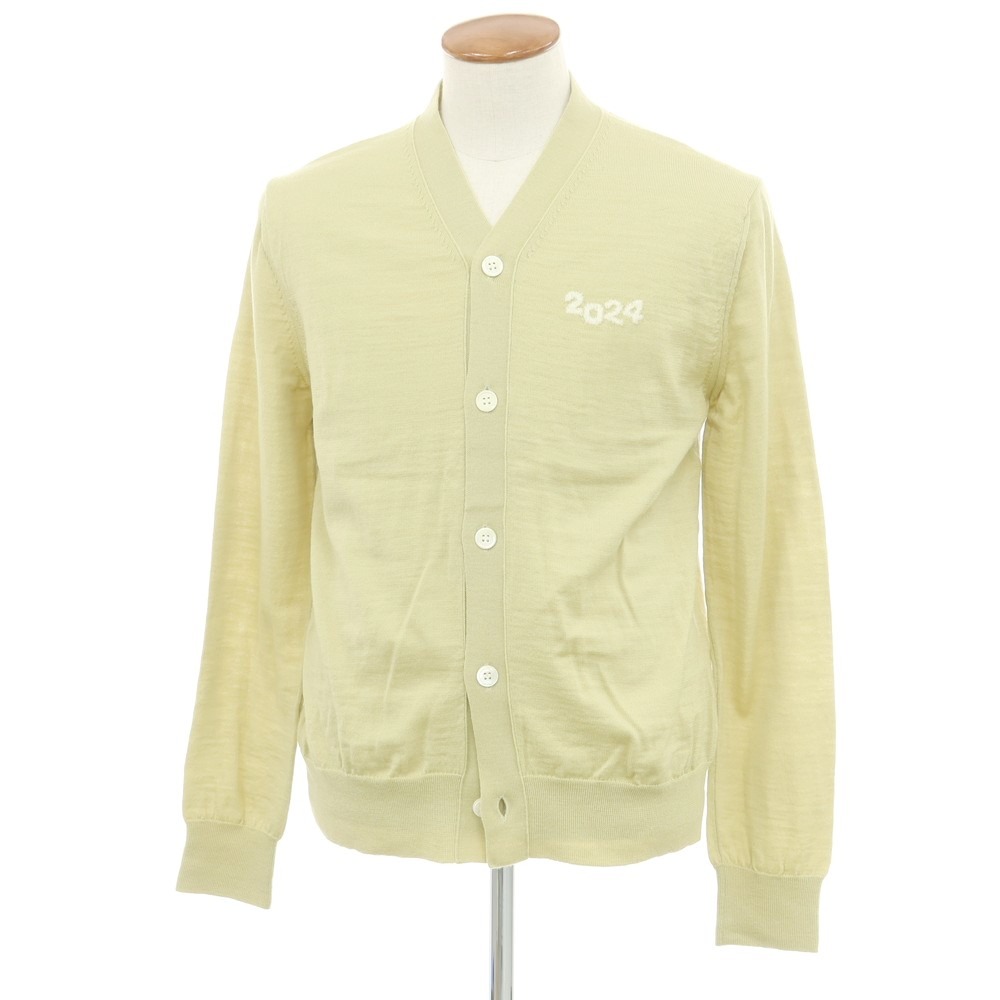 【中古】コムデギャルソンシャツ COMME des GARCONS SHIRT 2024年春夏 ご機嫌ゲージ 絨毛系 ジレー ライトグリーン【大いさ書きあらわすなし（M位）】【GRN】【A/W】【物質の状態位置付けるA】【メンズ】【749869】[EPD] カーディガン-トップス-メンズファッション