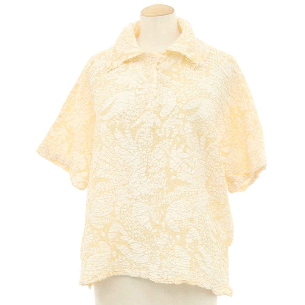 【中古】ミー イッセイミヤケ me ISSEY MIYAKE FLAT JERSEY 半袖 カットソー ブラウンパープル【サイズ表記なし  (M位)】【レディース】 中古】ミー イッセイミヤケ me ISSEY MIYAKE FLAT JERSEY 半袖