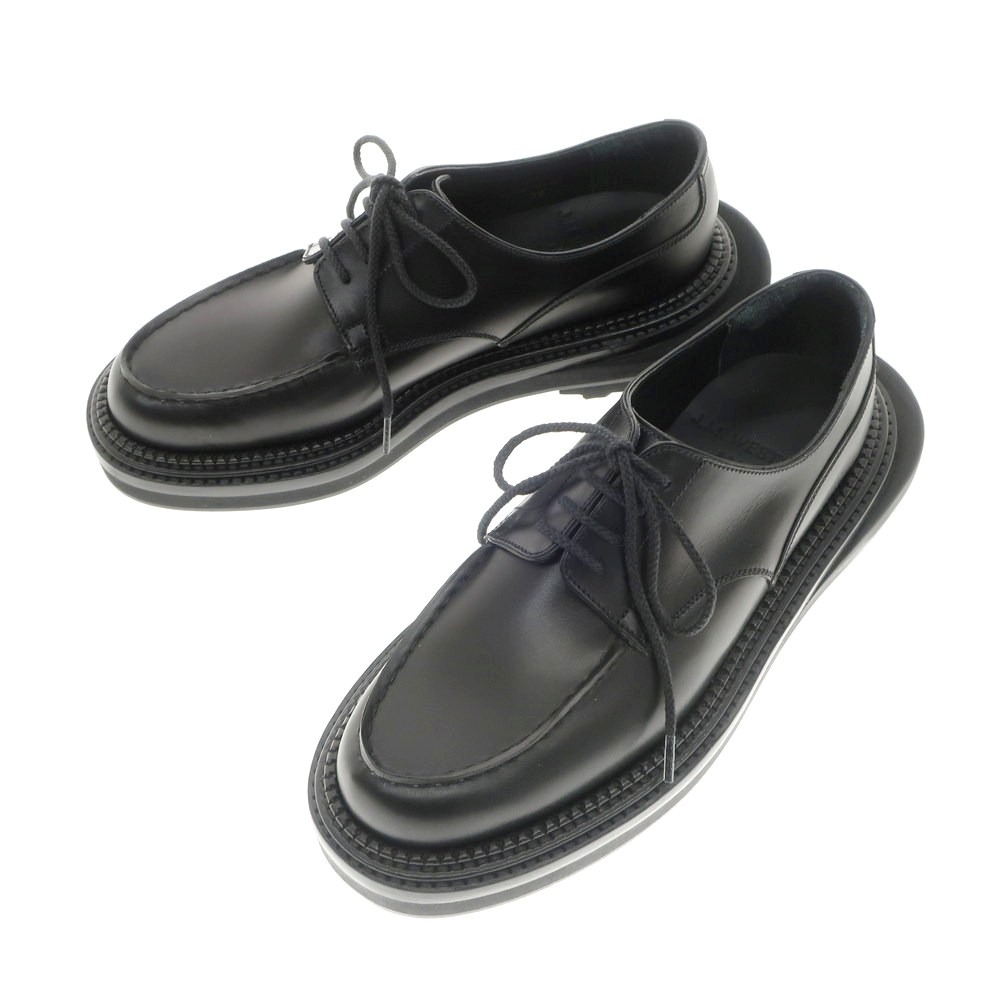 sacai 　36サイズ　ファーシューズ　サカイ ◇関税込◇＊sacai＊ラウンドトゥ コイン ローファー ブラック