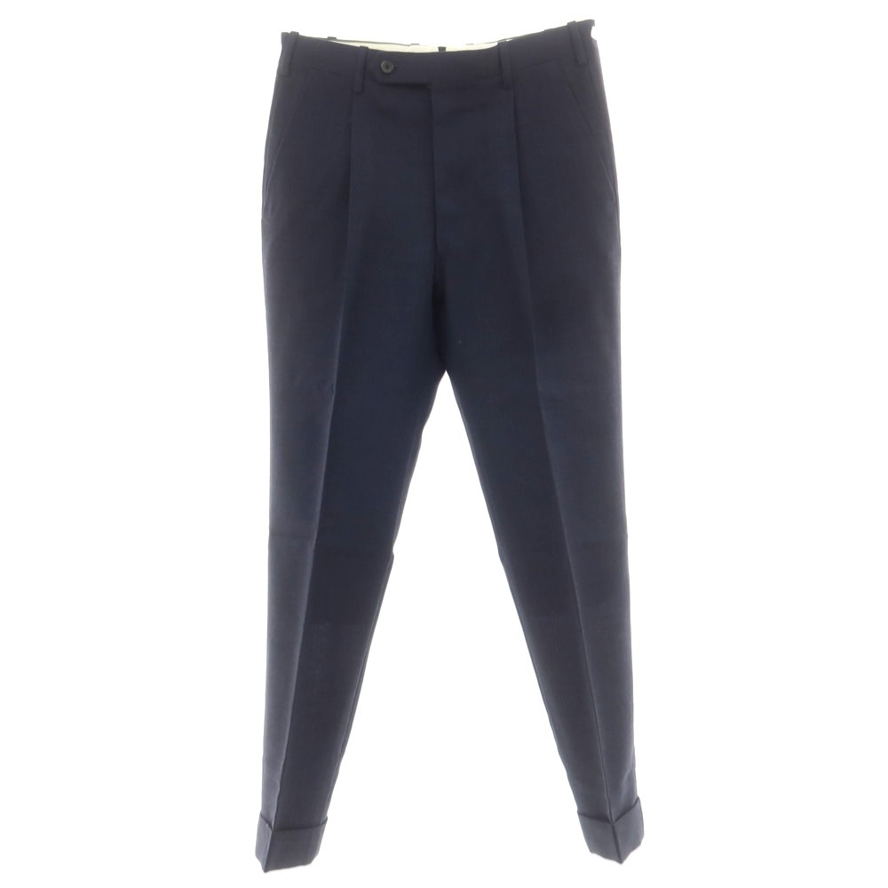 【中古】シャロン Sharon ウール系 ドレススラックスパンツ ネイビー【サイズ表記なし (S位)】【NVY】【S/S】【状態ランクA】【メンズ】【749670】[EPD]