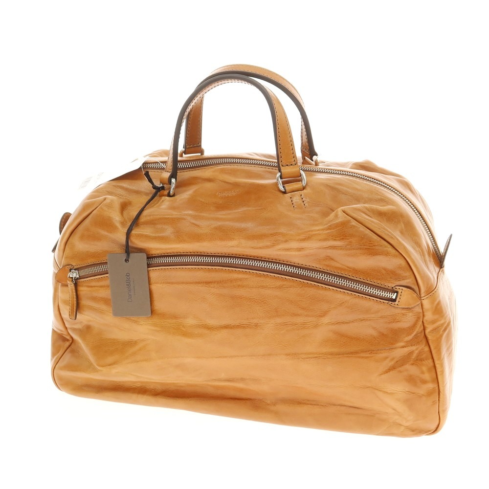 【新品】ダニエルアンドボブ Daniel \u0026 Bob ローディーレザー ボストンバッグ ともし火赤銅色【W45xH27xD19.5】【BRW】【S/S/A/W】【物質の状態序列付けるN】【メンズ】【749587】