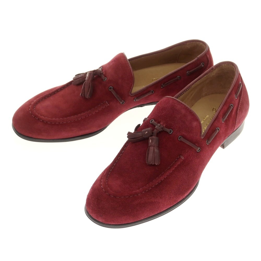 ラルディーニ ドライビングシューズ 26cm Lardini スウェード ブーツ LARDINI ラルディーニ スエード ドライビング シューズ ベージュ