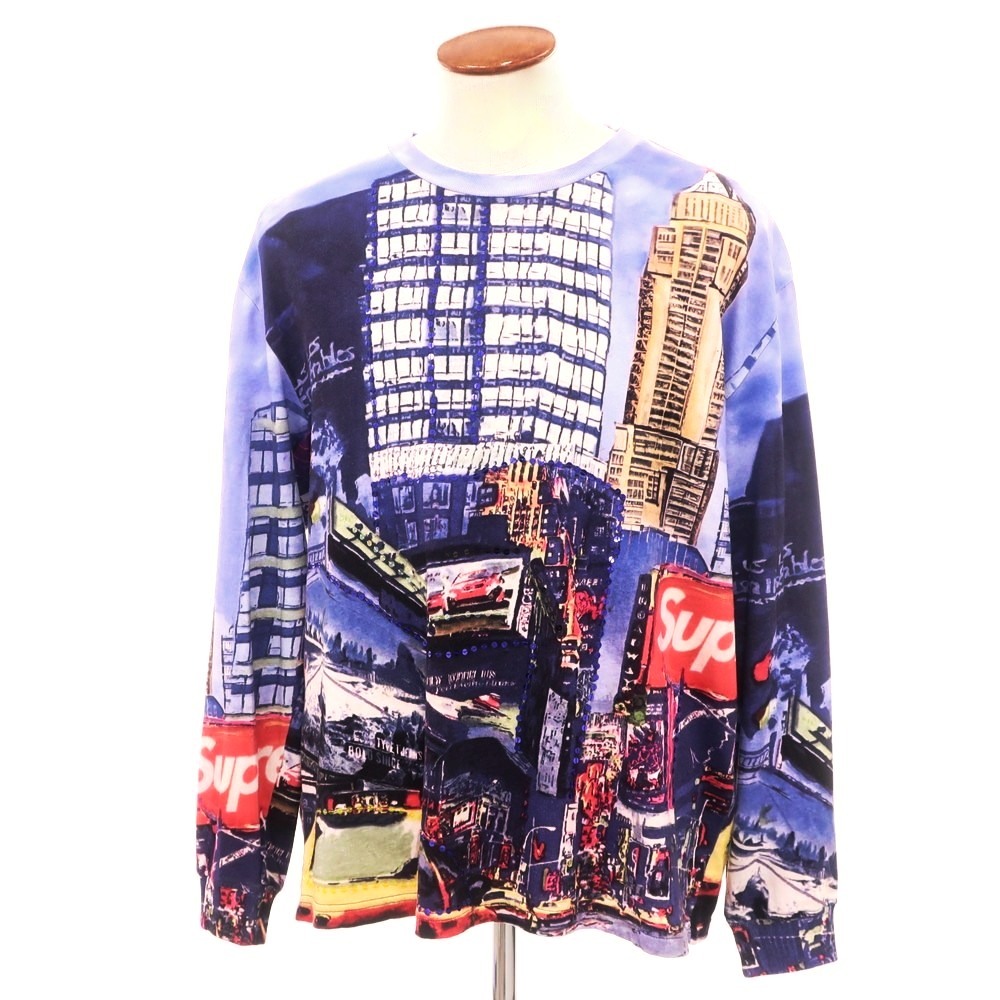 Supreme 総柄　ロンT サイズL 楽天市場】シュプリーム SUPREME サイズ:L 25SS Skyline Sequin