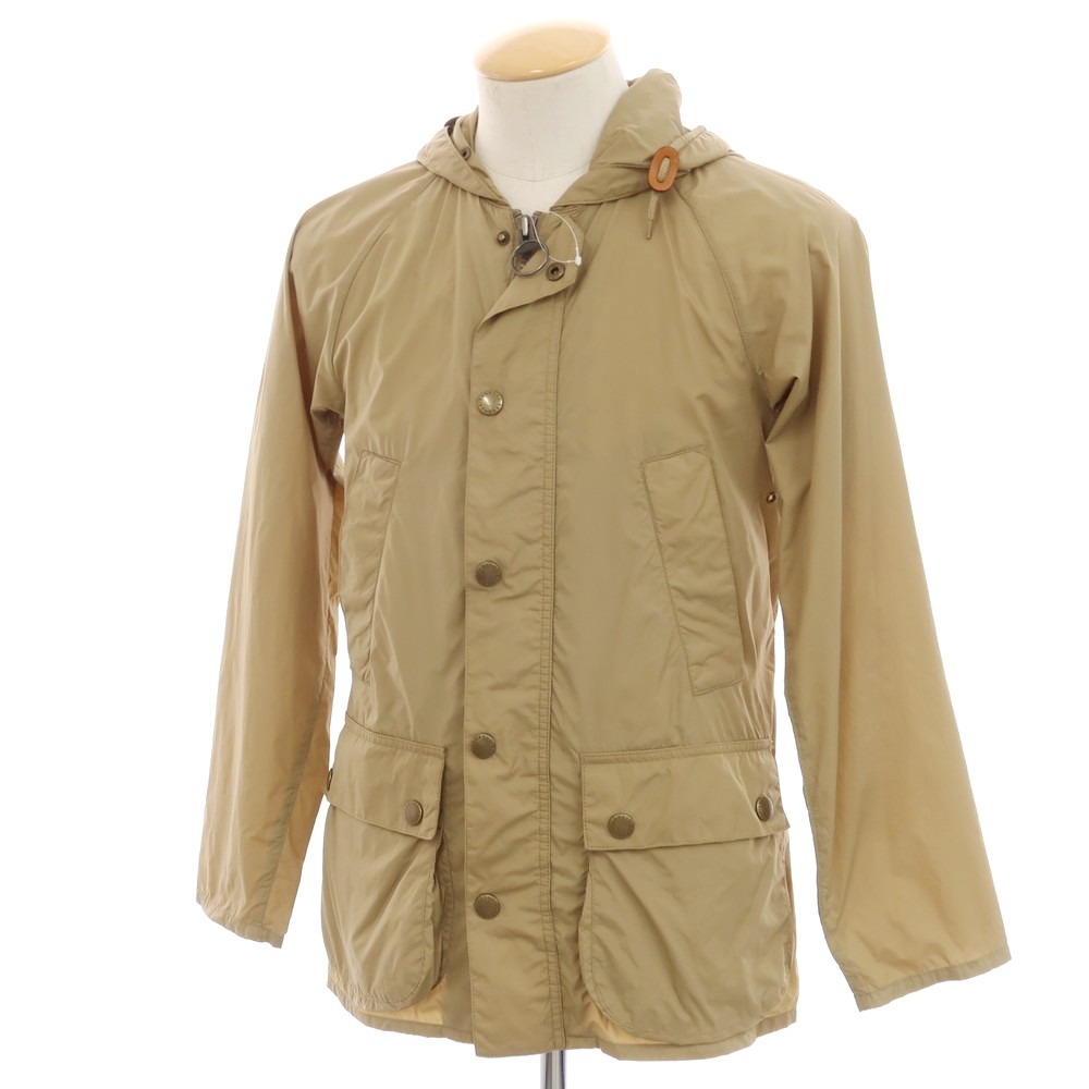 【中古】バブアー Barbour ナイロン フィールドジャケット ベージュ【サイズ32】【BEI】【S/S】【状態ランクB】【メンズ】【749480】[DPD]