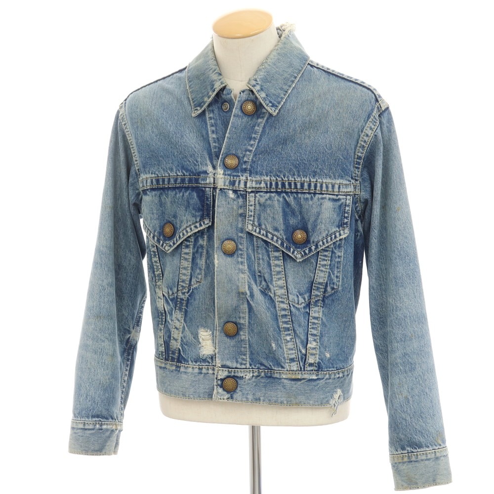 cootie productions イージーデニムパンツ インディゴ Sサイズ COOTIE PRODUCTIONS(クーティープロダクションズ) デニムパンツ