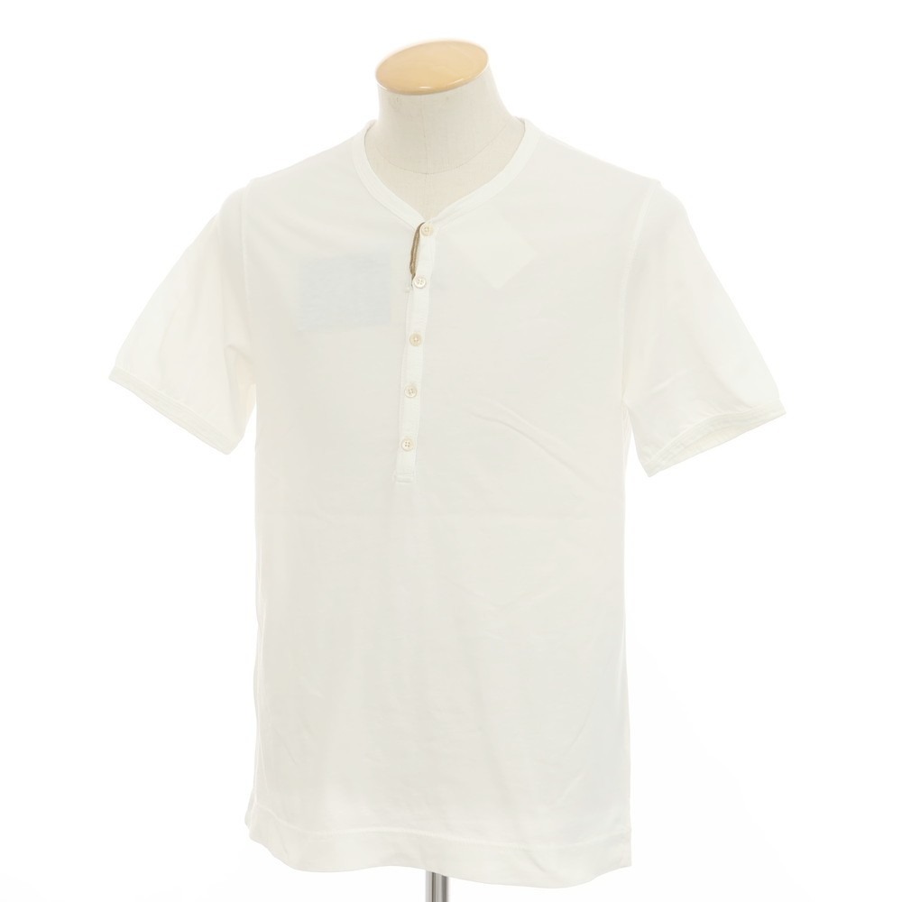 【中古】【未使用】チルコロ1901 CIRCOLO 1901 コットン ヘンリーネック 半袖Ｔシャツ ホワイト【サイズS】【WHT】【S/S】【状態ランクS】【メンズ】【749390】[CPD] 5,421円