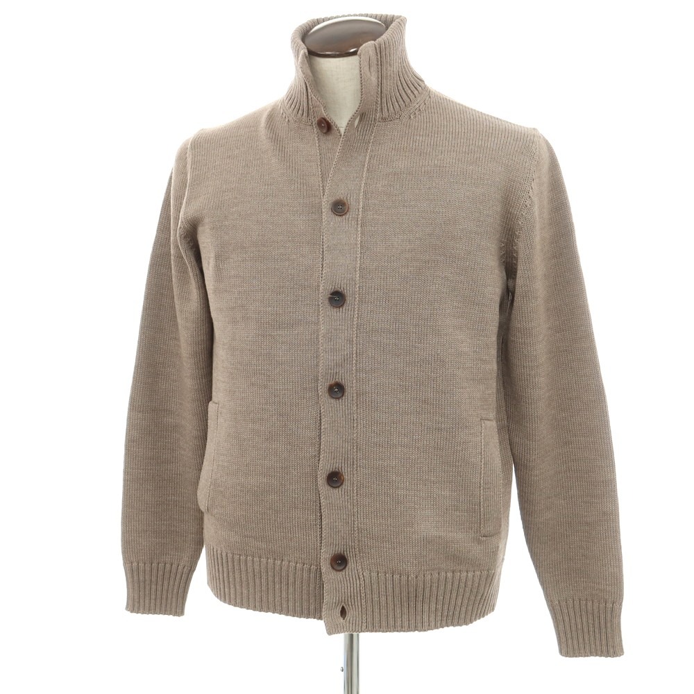 ★⭐︎ZANONE ブラック カーディガン　48サイズ 35732_thumbnail.jpg