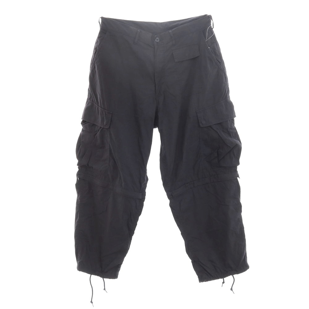 【中古】エスエスズィー SSZ 2WAY コットンポリエステル カーゴパンツ ネイビー【サイズM】【NVY】【S/S】【状態ランクB】【メンズ】【749375】[CPD]