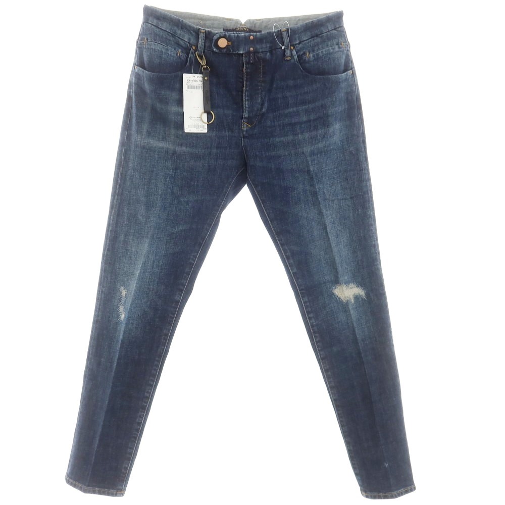 【新品アウトレット】インコテックス ブルーディヴィジョン INCOTEX BLUE DIVISION TAILOR MADE デニムパンツ ネイビー【サイズ33】【S/S/A/W】【状態ランクN-】【メンズ】[DPD]｜リタリオリブロ