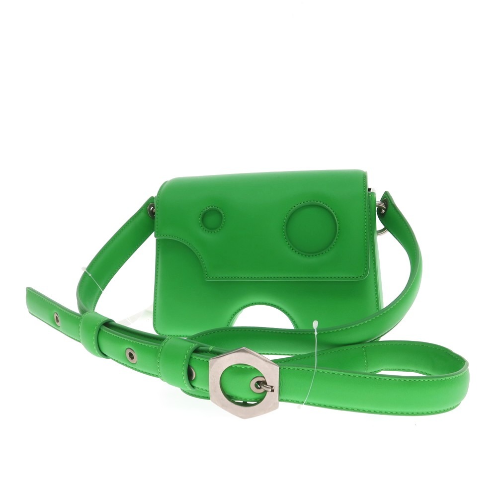 Off-White オフホワイト BURROW-22 ショルダーバッグ グリーン 楽天市場】OFF-WHITE オフホワイト グレインレザー 2WAY ショルダー