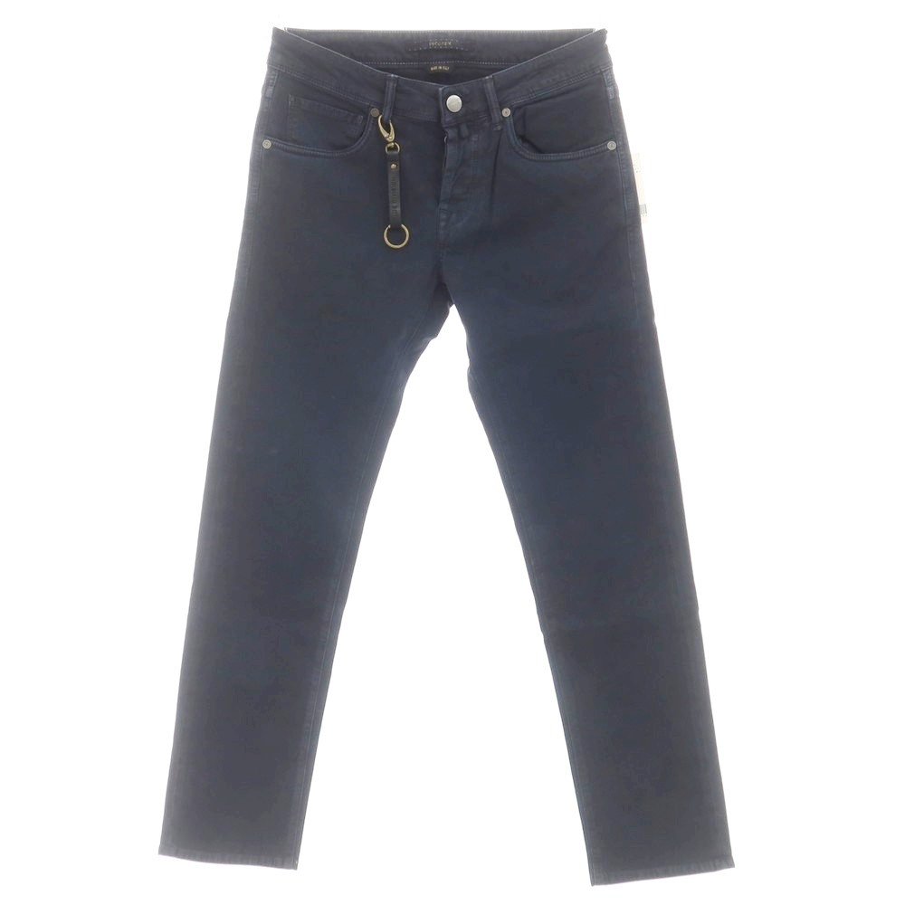 【新品】インコテックス ブルーディヴィジョン INCOTEX BLUE DIVISION Slim ストレッチコットン 5ポケットパンツ ネイビー（08）【サイズ29】【NVY】【S/S/A/W】【状態ランクN】【メンズ】【749295】[BPD]