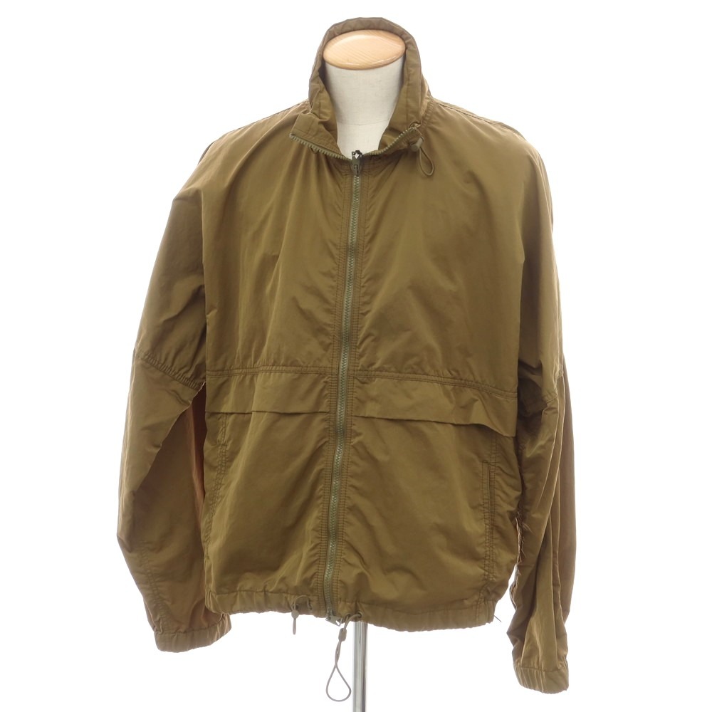 【中古】ボッテガヴェネタ BOTTEGAVENETA ナイロン ボンバージャケット オリーブ【サイズS】【KAK】【S/S】【状態ランクC】【メンズ】【749280】[BPD]