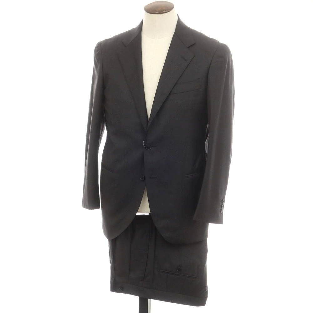 【SALE10%OFF/返品不可】【中古】ミユキクラフツスーツ MIYUKI CRAFTS SUITS 羊毛 3つ名取り草背広 濃灰色薄墨色【大きさ50位】【GRY】【S/S/A/W】【物質の状態価値づけるB】【メンズ】【749275】[DPD]