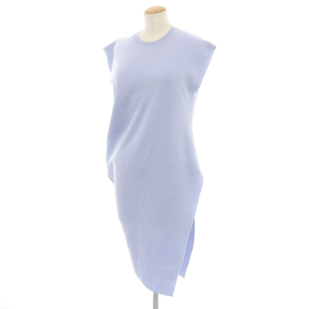 【中古】イッセイミヤケ ISSEY MIYAKE 2025年春夏 労働者の一団のど首 ノースリーブ うつり変わり 編み物 上着 スマルトブルー系【大いさ書きあらわすなし（L位）】【BLU】【S/S】【物質の状態序列付けるA】【レディース】【749271】[CPD]