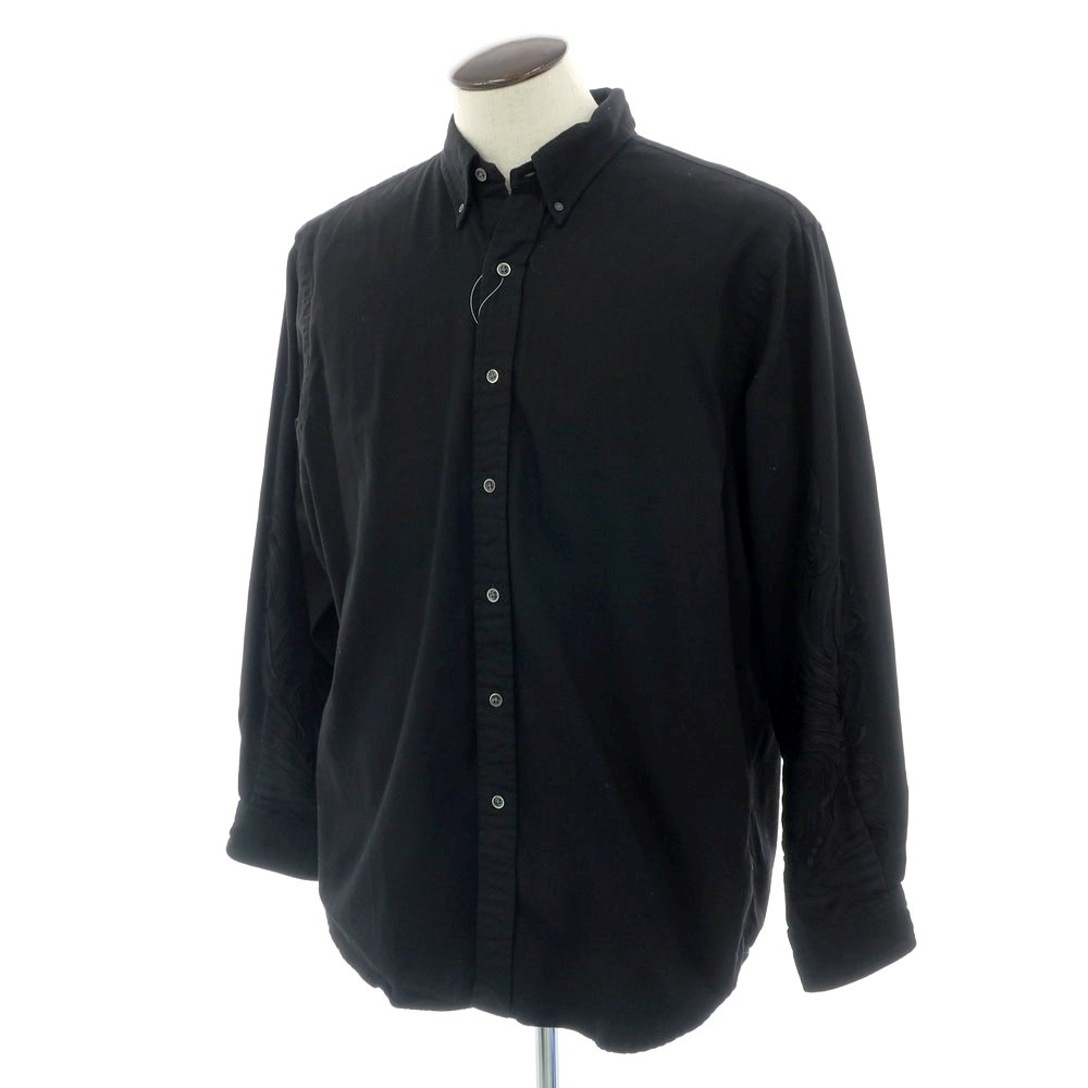 【中古】オフザカフ OFF THE CUFF 綿織物 名取り草落ちこむ 心地よいプルオーバー 黒いこと【大きさL】【BLK】【S/S/A/W】【物質の状態価値づけるB】【メンズ】【749269】[DPD]