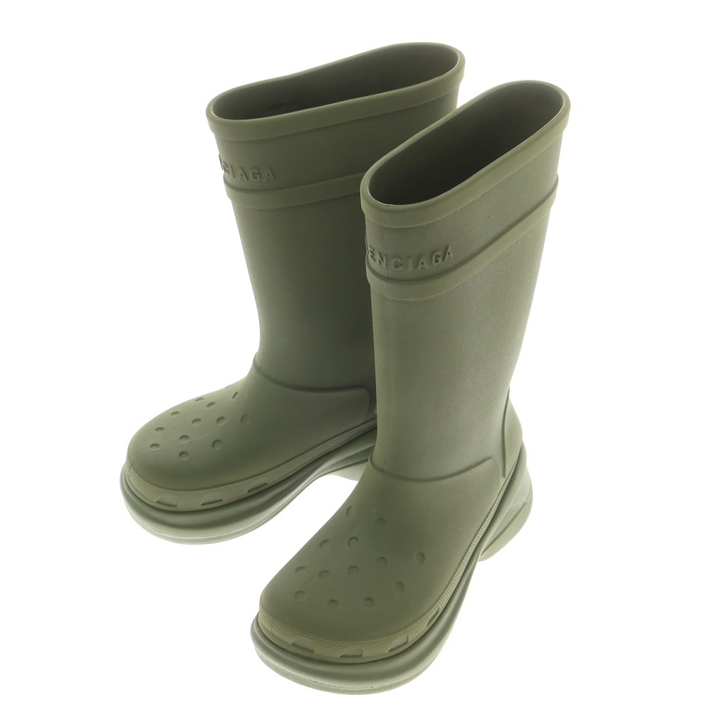 BALENCIAGA ウィメンズCROCSブーツ ブラック の ウィメンズ Crocs™ ブーツ | Balenciaga JP