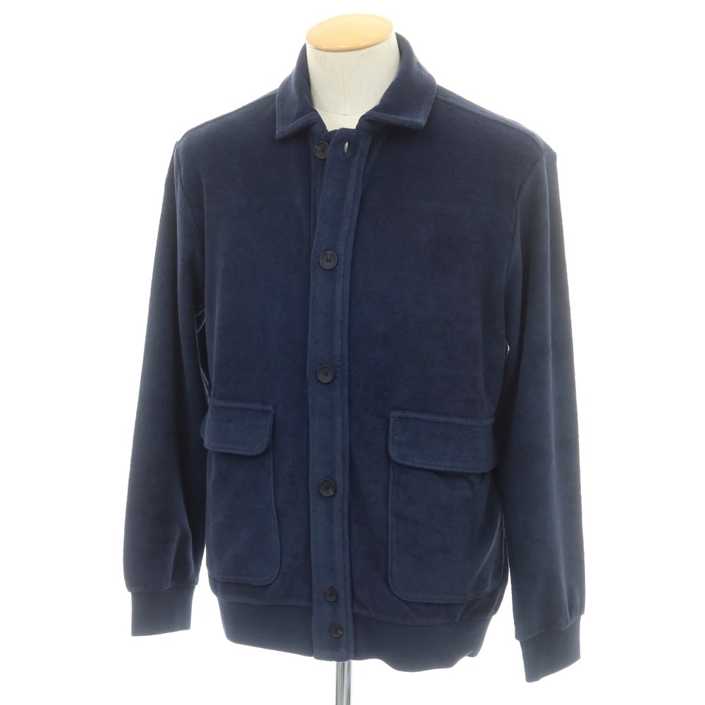 【SALE10%OFF/返品不可】【新品】ザノーネ ZANONE 綿織物 パイル 上衣 米国海軍【大きさS】【S/S】【物質の状態位置づけるN】【メンズ】[BPD]