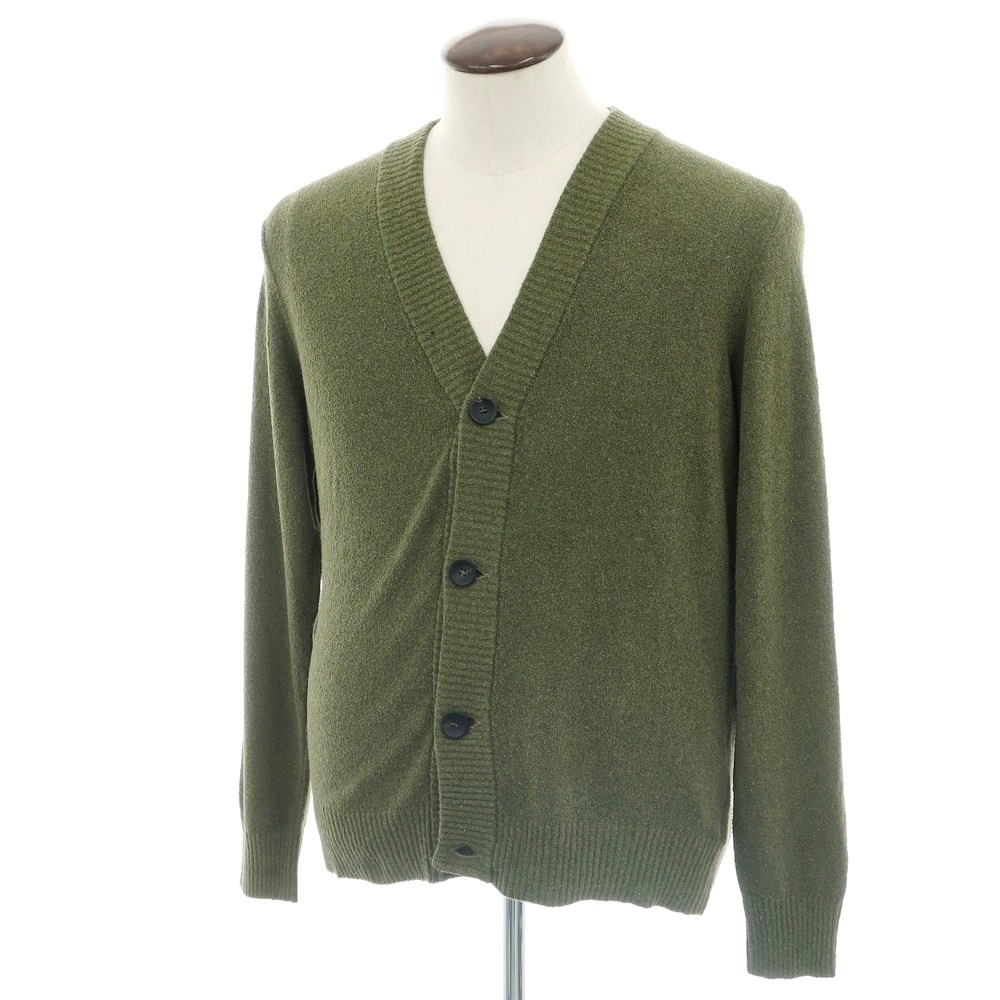 【SALE10%OFF/返品不可】【新品】ザノーネ ZANONE コットンナイロン カーディガン オリーブ【サイズ50】【S/S】【状態ランクN】【メンズ】[CPD]｜リタリオリブロ