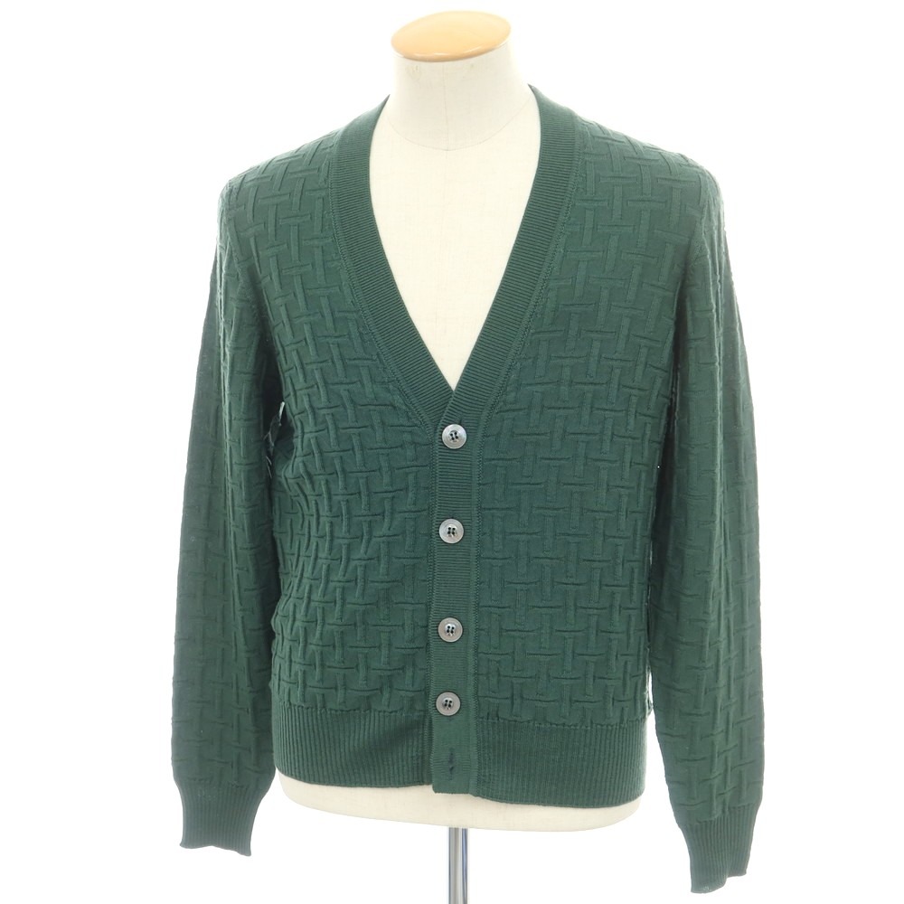 【新品】ドルモア DRUMOHR 絨毛 ジレー アッシュグリーン【大いさ46】【A/W】【物質の状態序列付けるN】【メンズ】[EPD] メンズファッション-カーディガン-トップス