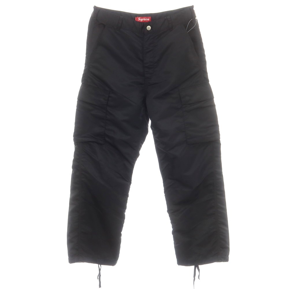 supreme シュプリーム カーゴパンツ ブラック ミリタリー 30 中古・古着通販】SUPREME (シュプリーム) Cargo Pant 20SS