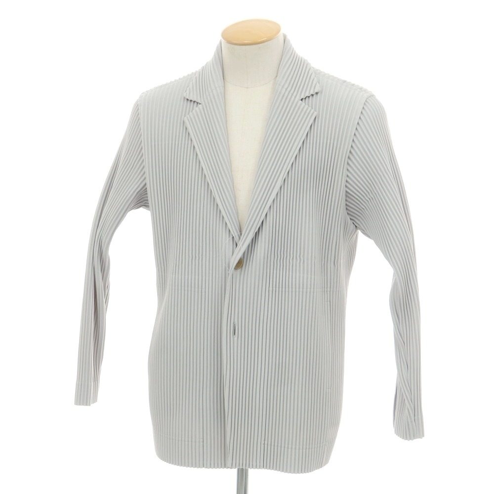 イッセイミヤケ　TANGIBLE PLEATS ジャケット　新品 楽天市場】ISSEY MIYAKE イッセイミヤケ HOMME PLISSE【17FW】JL108