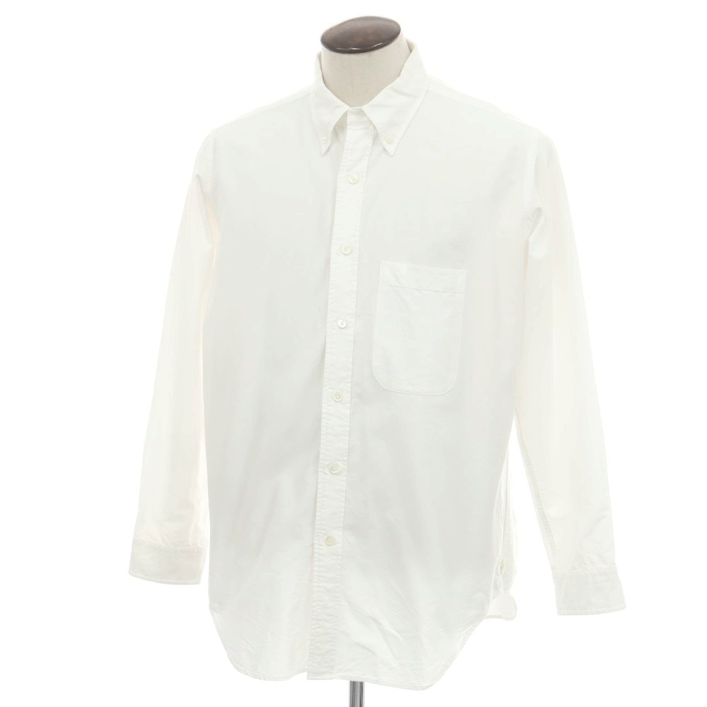 【SALE10%OFF/返品不可】【中古】アンライクリー UNLIKELY コットン ボタンダウン カジュアルシャツ ホワイト【サイズL】【S/S/A/W】【状態ランクC】【メンズ】[BPD]｜リタリオリブロ