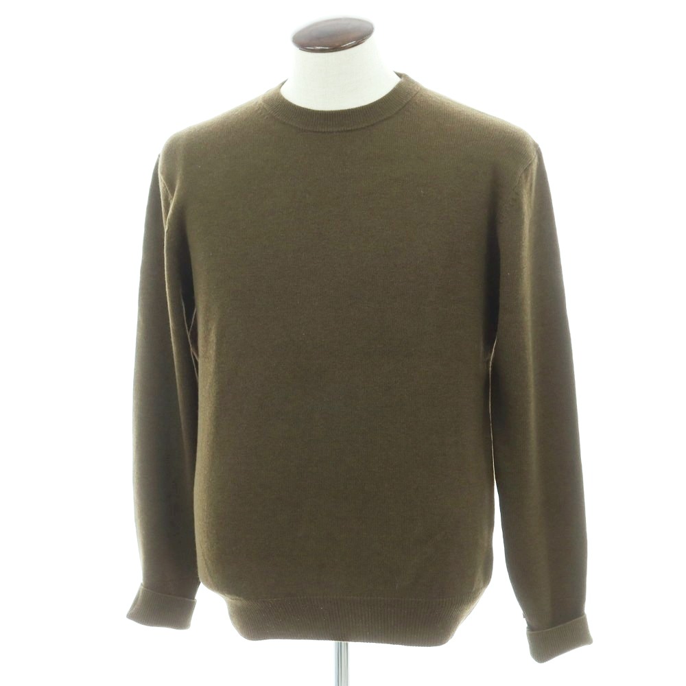 【新品】アスペジ ASPESI ウール クルーネック プルオーバーニット オリーブ【サイズ52】【A/W】【状態ランクN】【メンズ】[DPD] 7,546円