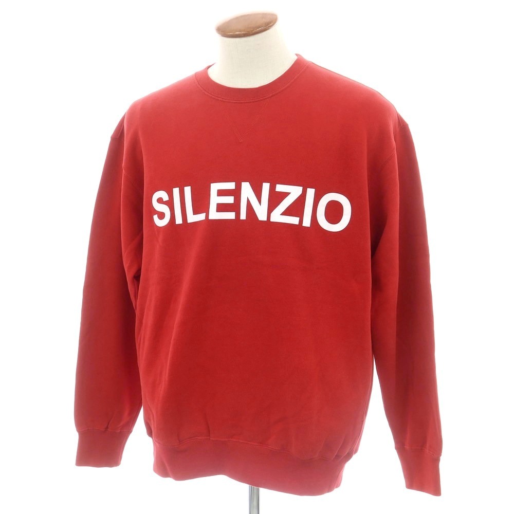 【新品】アスペジ ASPESI コットン クルーネック スウェット レッド【サイズM】【A/W】【状態ランクN】【メンズ】[DPD]