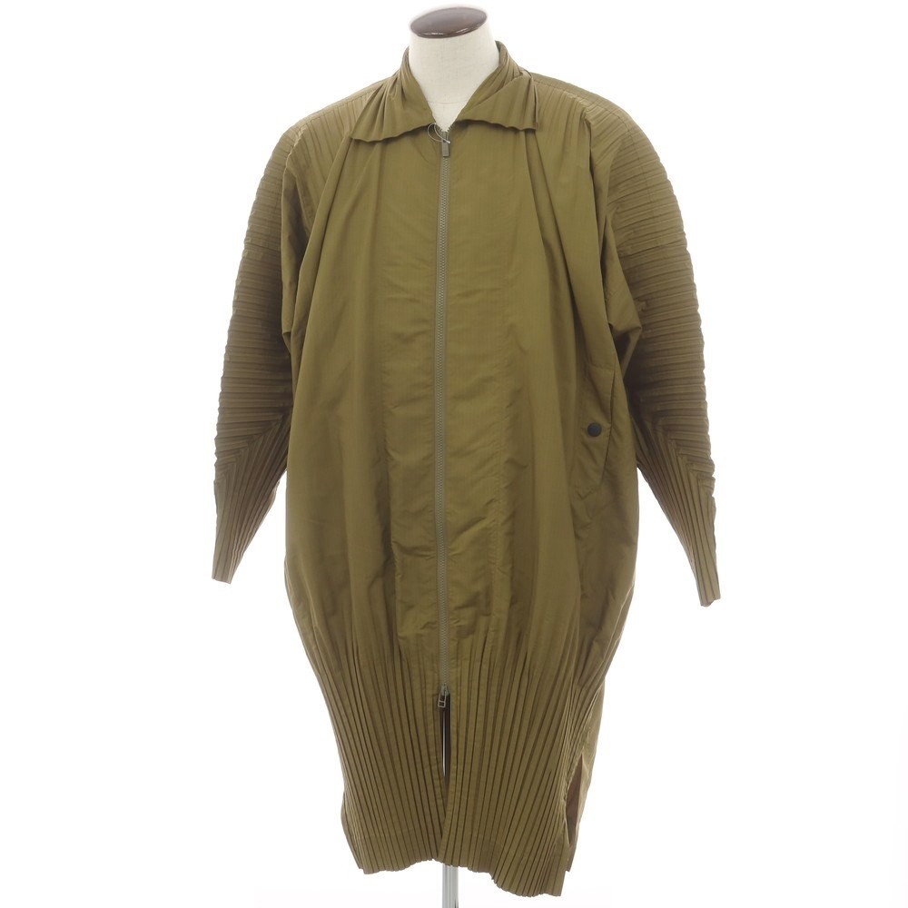 オムプリッセ イッセイミヤケHOMME PLISSE コートブラック 1 Homme Plissé Issey Miyake（オム プリッセ イッセイ ミヤケ