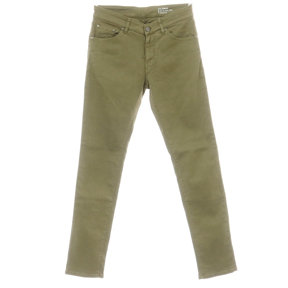 【SALE10%OFF/返品不可】【中古】ピーティートリノ ジーンズ PT TORINO DENIM SWING 伸ばすこと リヨセルコットンポリエステル ジーンズズボン下 オリーブ【大きさ31】【S/S/A/W】【物質の状態位置づけるB】【メンズ】[BPD]