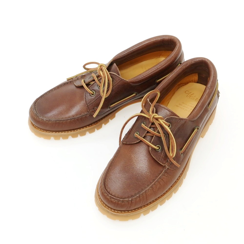 【SALE10%OFF/返品不可】【新品逃げ口】ヴェラスカ VELASCA なめし革 モカシンシューズ 赤銅色【大きさ41】【S/S/A/W】【物質の状態位置づけるN-】【メンズ】[APD]