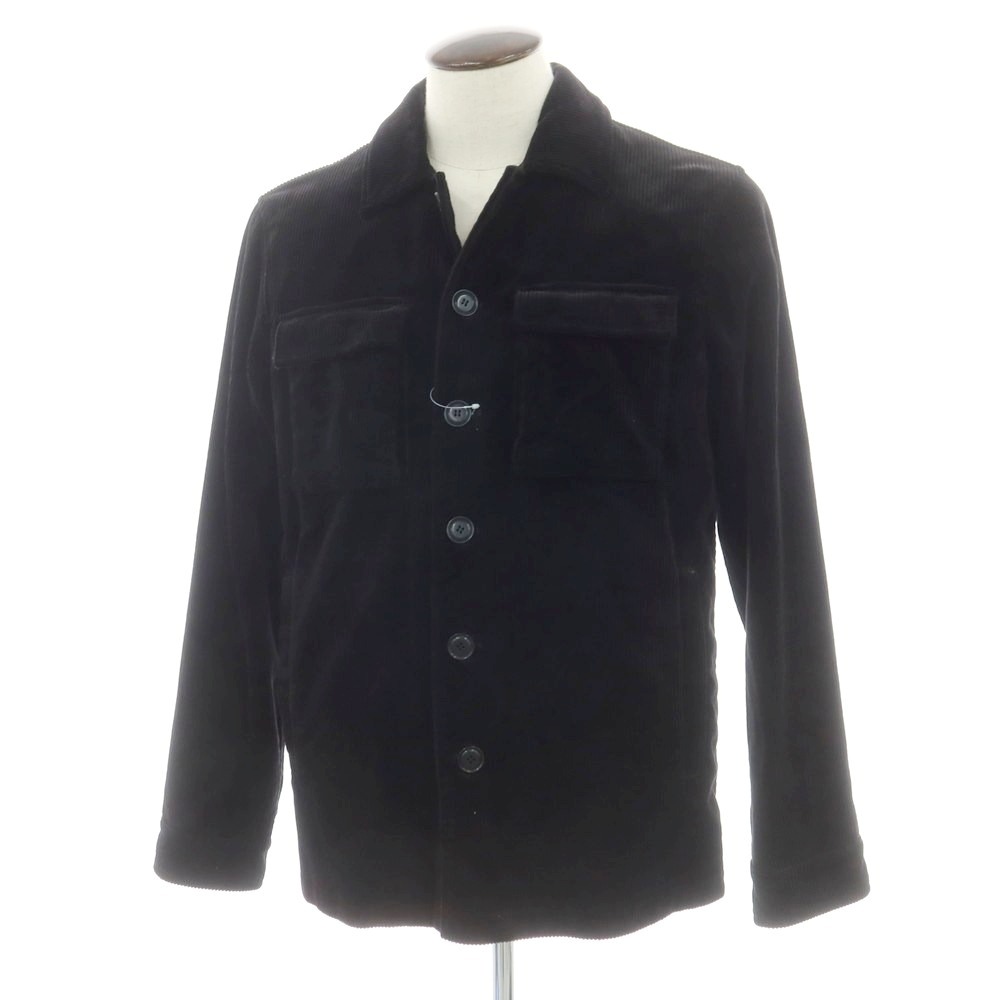 【新品】アスペジ ASPESI コーデュロイ ワークジャケット ブラック【サイズL】【A/W】【状態ランクN】【メンズ】[CPD]｜リタリオリブロ