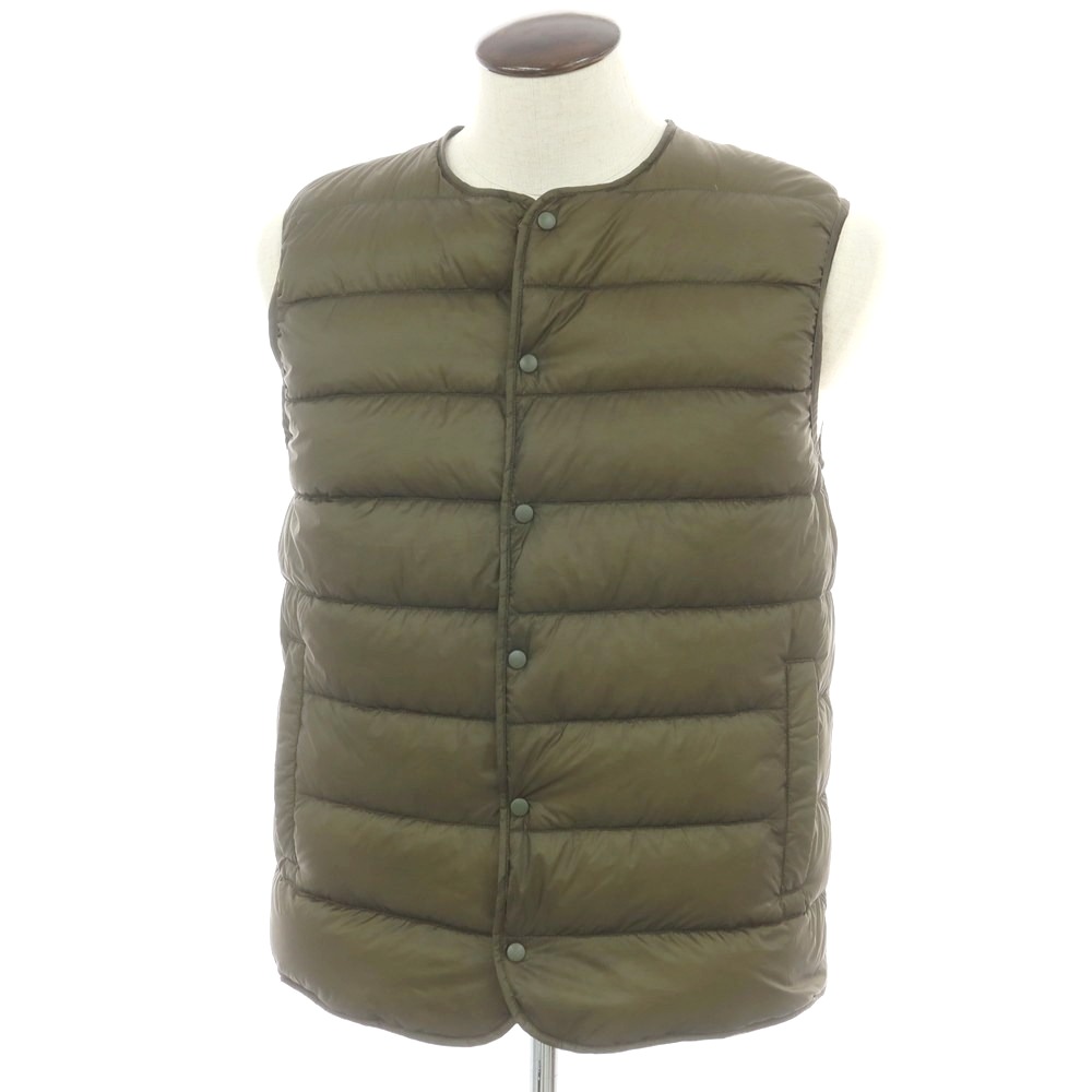 【新品】アスペジ ASPESI ナイロン ダウンベスト オリーブ【サイズL】【A/W】【状態ランクN】【メンズ】[CPD]｜リタリオリブロ
