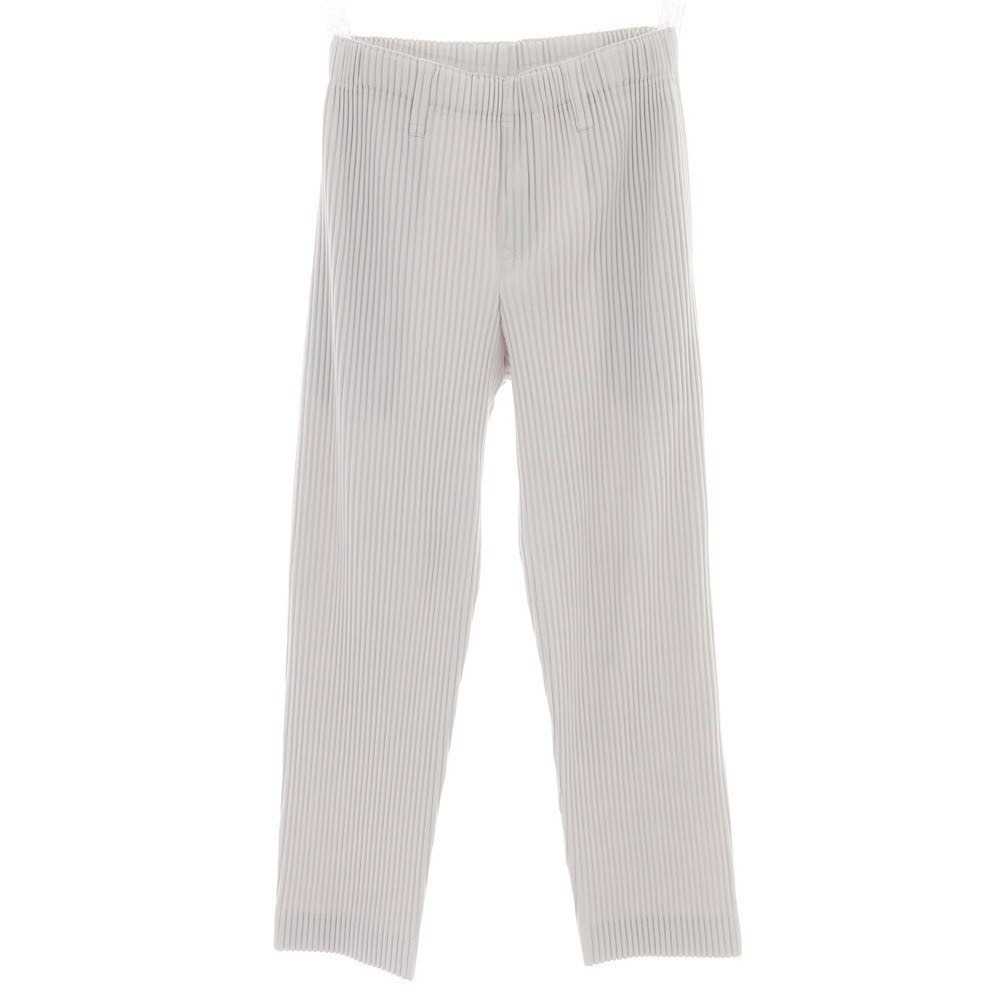 【SALE10%OFF/返品不可】【中古】オム プリッセ イッセイミヤケ HOMME PLISSE ISSEY MIYAKE ポリエステル プリーツ イージーパンツ ライトグレー【サイズ1】【S/S】【状態ランクA】【メンズ】[CPD]｜リタリオリブロ