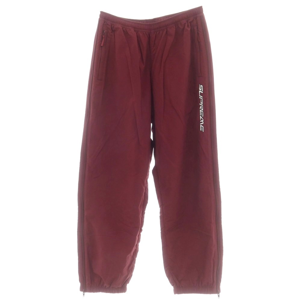 【中古】シュプリーム Supreme 2024年秋冬 Warm Up Pant ナイロン イージーパンツ ブドウ酒赤いこと【大きさL】【S/S】【物質の状態位置づけるB】【メンズ】[BPD]