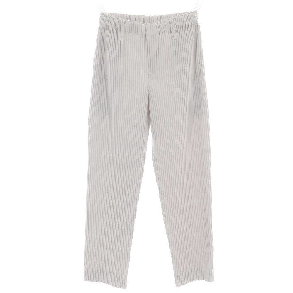【SALE10%OFF/返品不可】【中古】オム プリッセ イッセイミヤケ HOMME PLISSE ISSEY MIYAKE ポリエステル プリーツ イージーパンツ ライトグレー【サイズ1】【S/S】【状態ランクA】【メンズ】[CPD]｜リタリオリブロ
