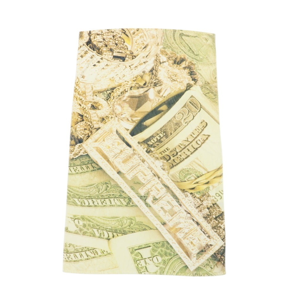 【SALE10%OFF/返品不可】【中古】シュプリーム Supreme 2020年春夏 Bling Towel 二階建てバス西洋手ぬぐい 緑であること黄色【S/S/A/W】【物質の状態位置づけるC】【メンズ】[APD]