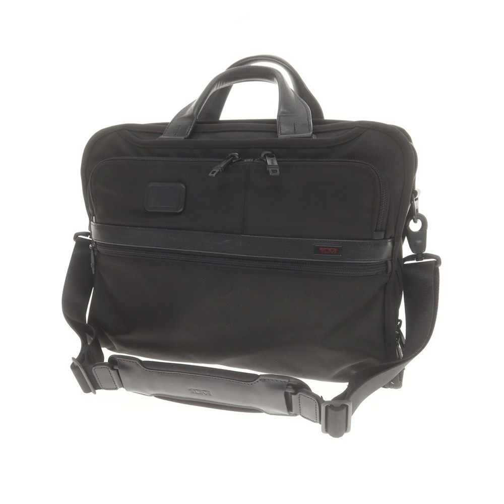 【中古】トゥミ TUMI ALPHAII 26108D2 バリスティックナイロン ブリーフケース ブラック【WxH30.5xD8】【S/S/A/W】【状態ランクB】【メンズ】 13,169円