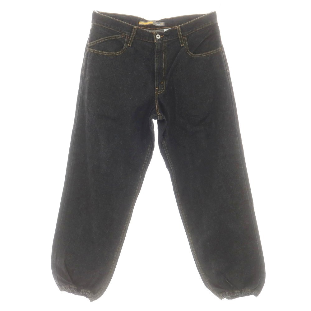 【中古】リーバイス Levi's SILVERTAB BAGGY コットン ジーンズ デニムパンツ ブラック【サイズ34】【S/S/A/W】【状態ランクB】【メンズ】