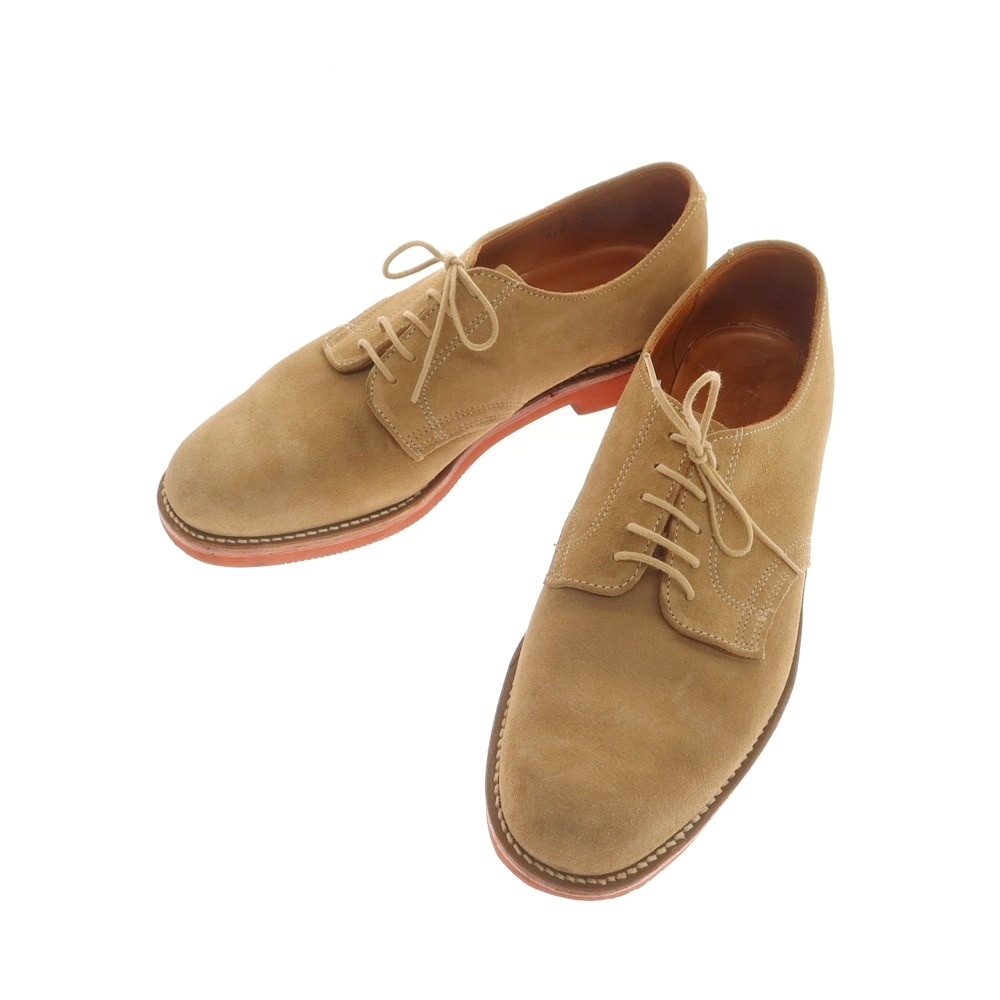 【中古】キースハイランダース Keith Highlanders スエード ダービーシューズ ベージュ【サイズ8 1/2】【S/S/A/W】【状態ランクB】【メンズ】