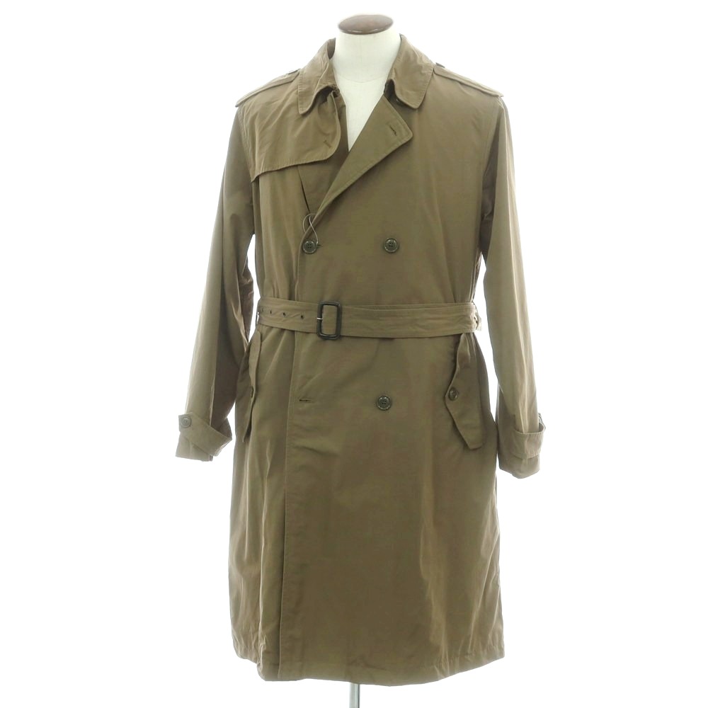 【新品】アスペジ ASPESI ナイロン 中綿 トレンチコート オリーブ【サイズL】【A/W】【状態ランクN】【メンズ】[CPD]