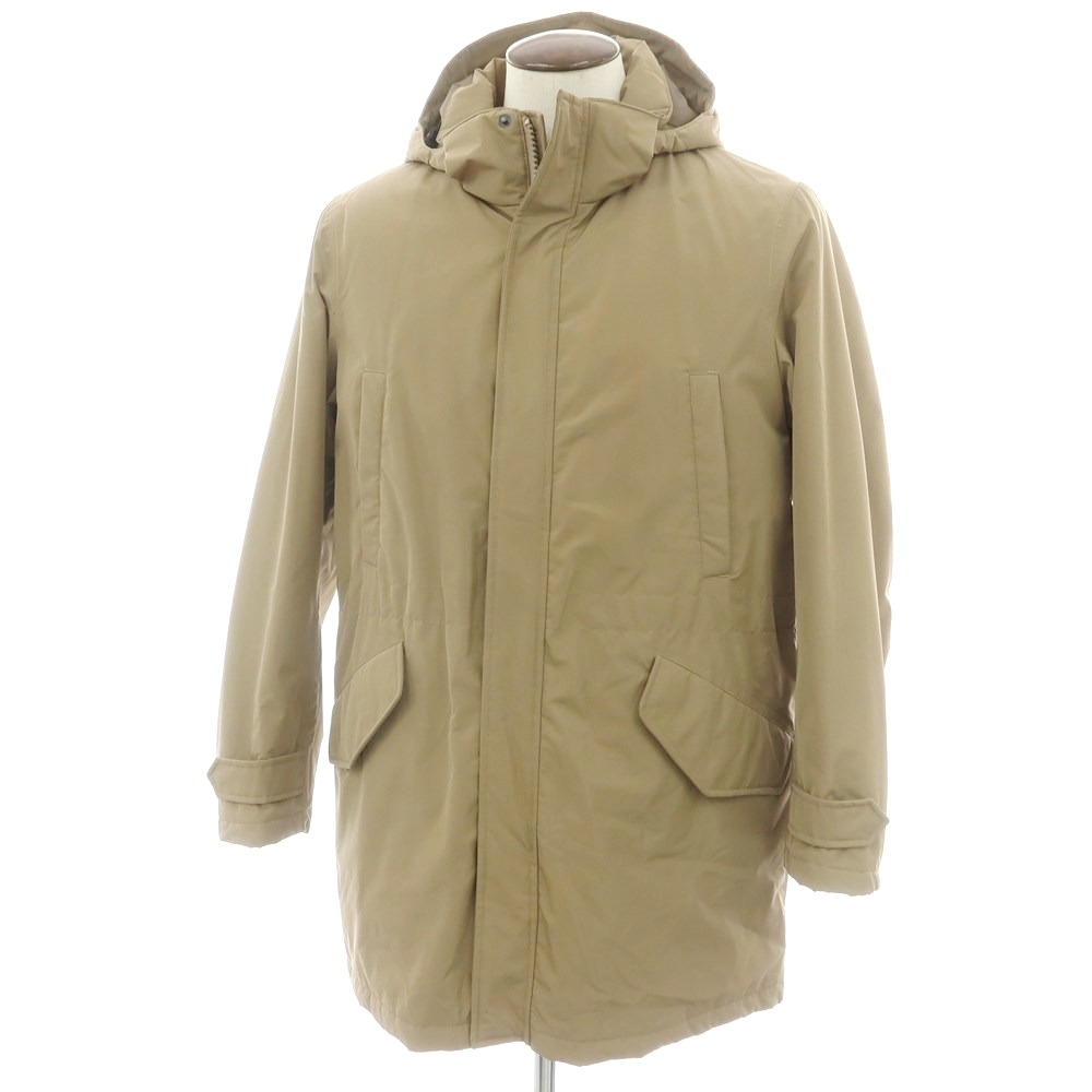 【新品】アスペジ ASPESI ポリエステル 中綿 ミリタリーコート ベージュ【サイズL】【A/W】【状態ランクN】【メンズ】[CPD]