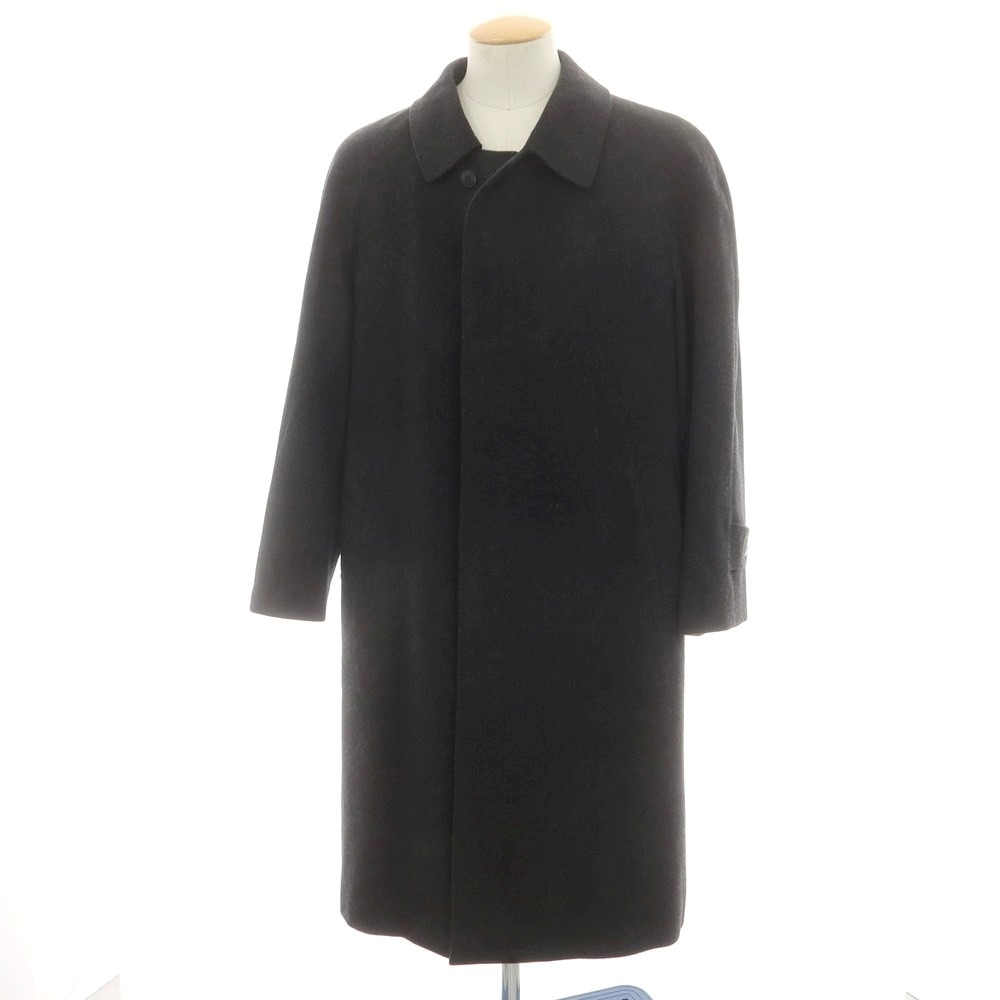 【SALE10%OFF/返品不可】【中古】トロージャン TROJAN カシミール ステンカラー厚地の外套 暗灰色【大いさ44】【A/W】【物質の状態序列付けるB】【メンズ】[CPD]