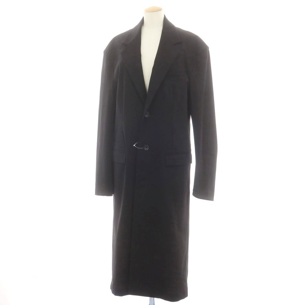 【SALE10%OFF/返品不可】【中古】イッセイミヤケ ISSEY MIYAKE 2025年秋冬 ロングテーラードジャケット チェスターフィールドコート 黒いこと【大いさ書きあらわすなし（L位）】【S/S】【物質の状態序列付けるB】【レディース】[BPD]