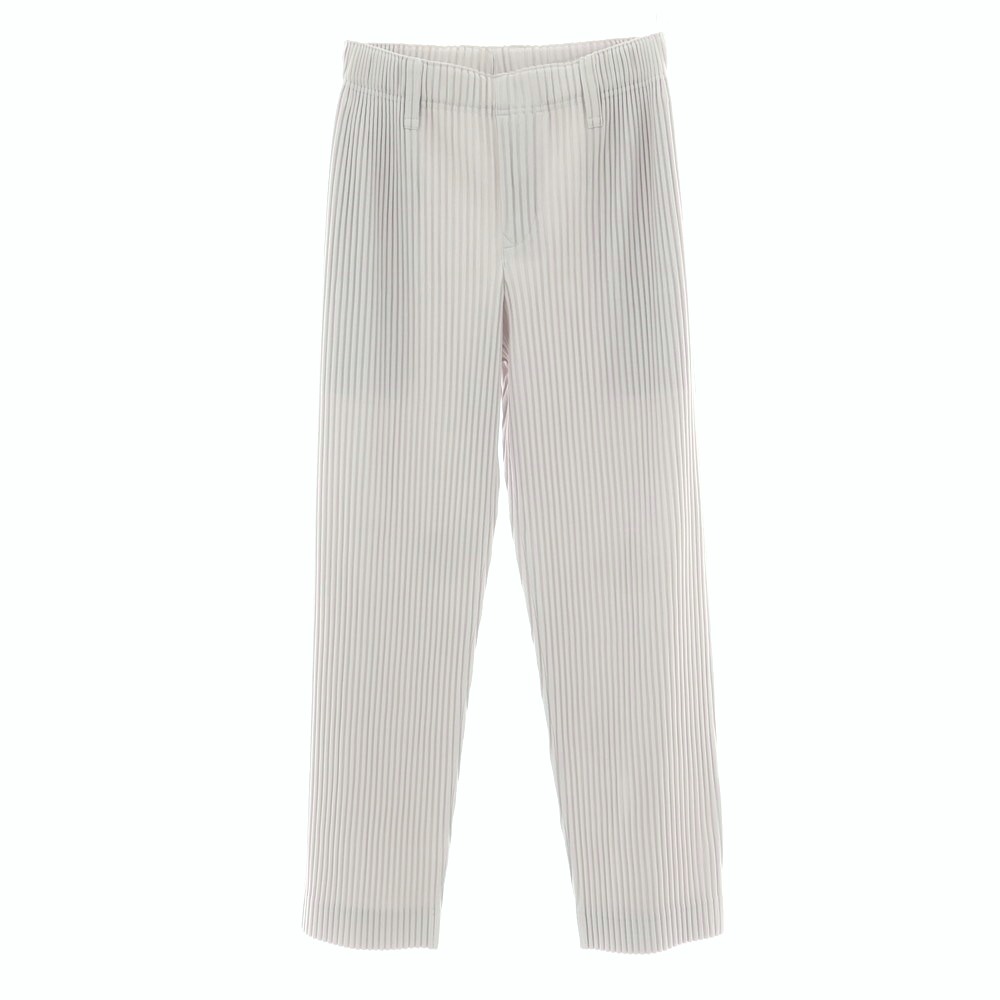 【中古】オム プリッセ イッセイミヤケ HOMME PLISSE ISSEY MIYAKE ポリエステル プリーツ イージーパンツ ライトグレー【サイズ1】【S/S/A/W】【状態ランクB】【メンズ】 16,078円
