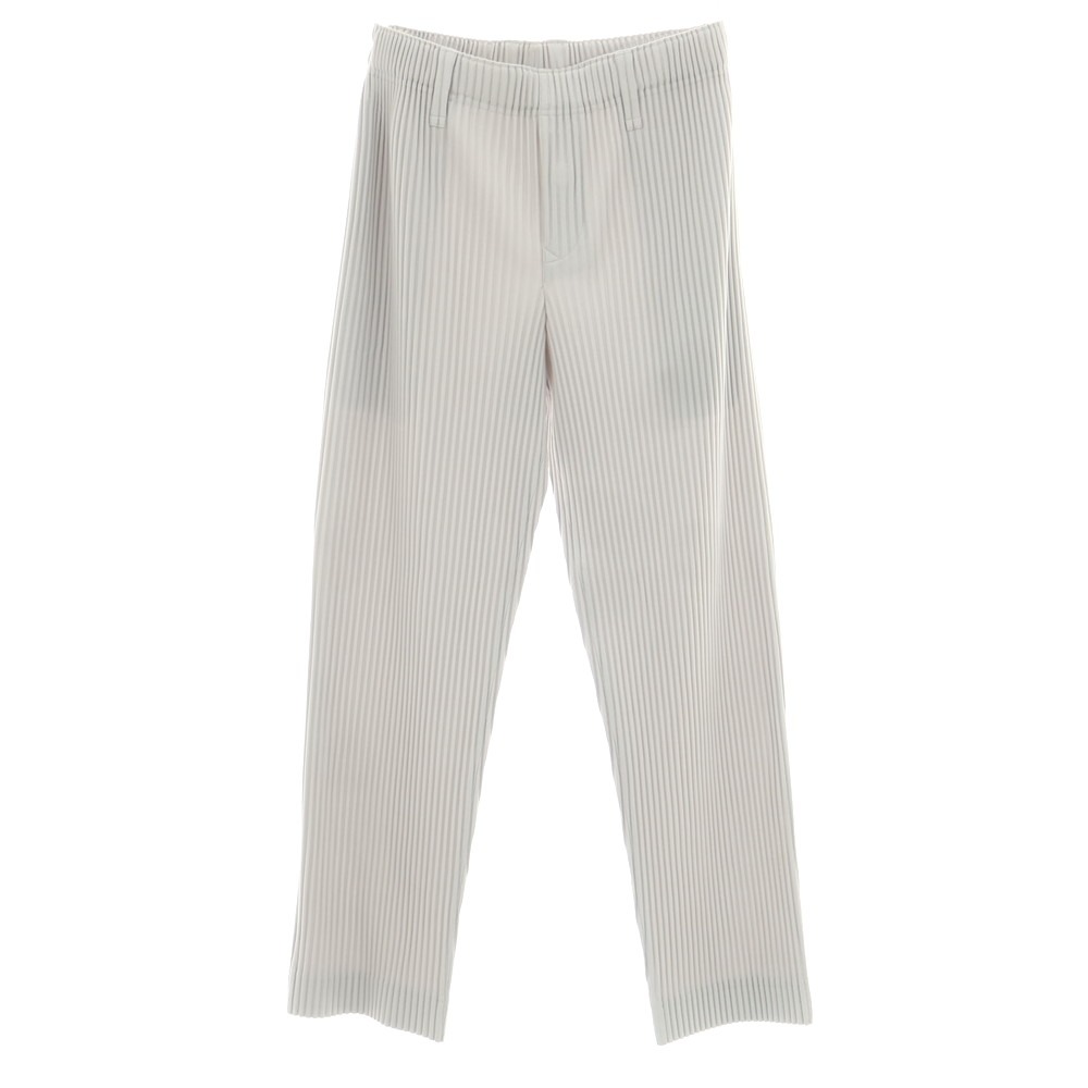 【SALE30%OFF/返品不可】【中古】オム プリッセ イッセイミヤケ HOMME PLISSE ISSEY MIYAKE ポリエステル プリーツ イージーパンツ ライトグレー【サイズ1】【S/S/A/W】【状態ランクA】【メンズ】[BPD]｜リタリオリブロ 11,186円